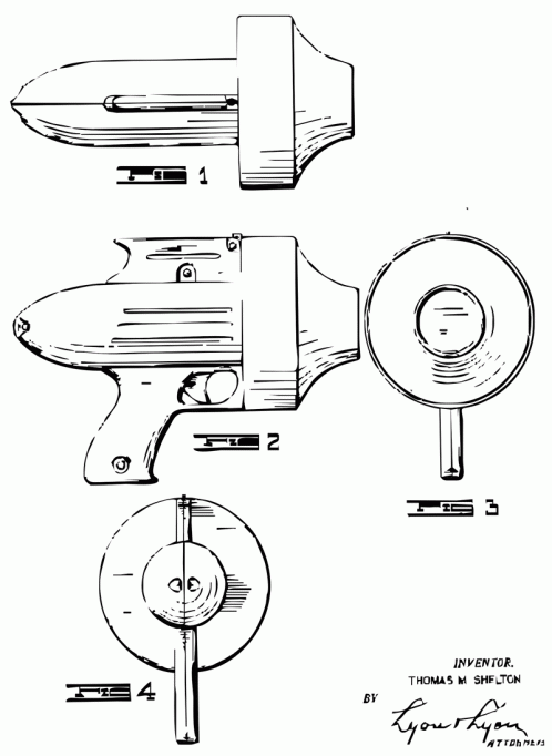 Design for a toy ray gun