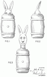 Bunny in a barrel