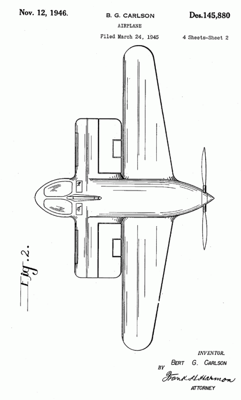 Airplane for Jack & Heinz Precision Industries: 1946